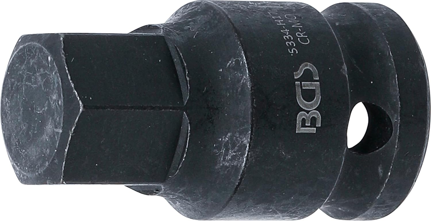 BGS 5334-H17 — Douille à embouts à choc 1/2" six pans 17 mm