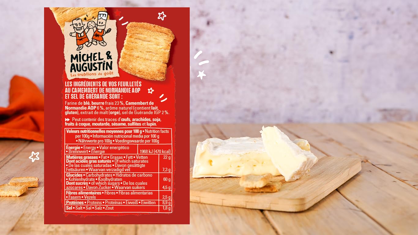 MICHELIN — Coffret de petits feuilletés apéritifs 8×80 g – Image 3