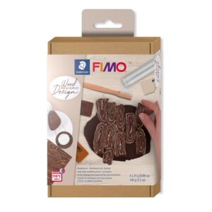 STAEDTLER Fimo Soft — Pâte polymère effet bois