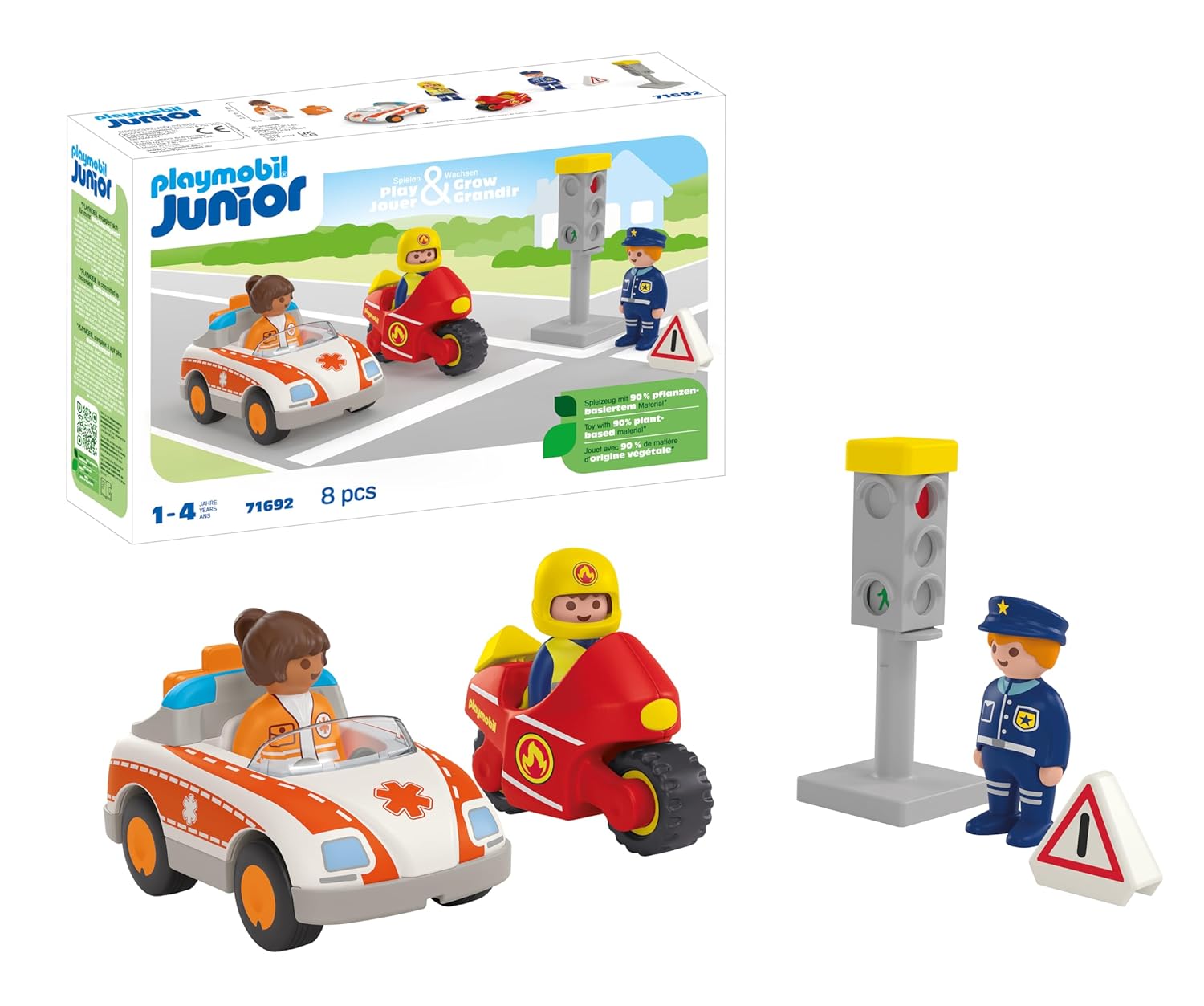 PLAYMOBIL Junior 71692 — Héros du Quotidien dès 12 mois