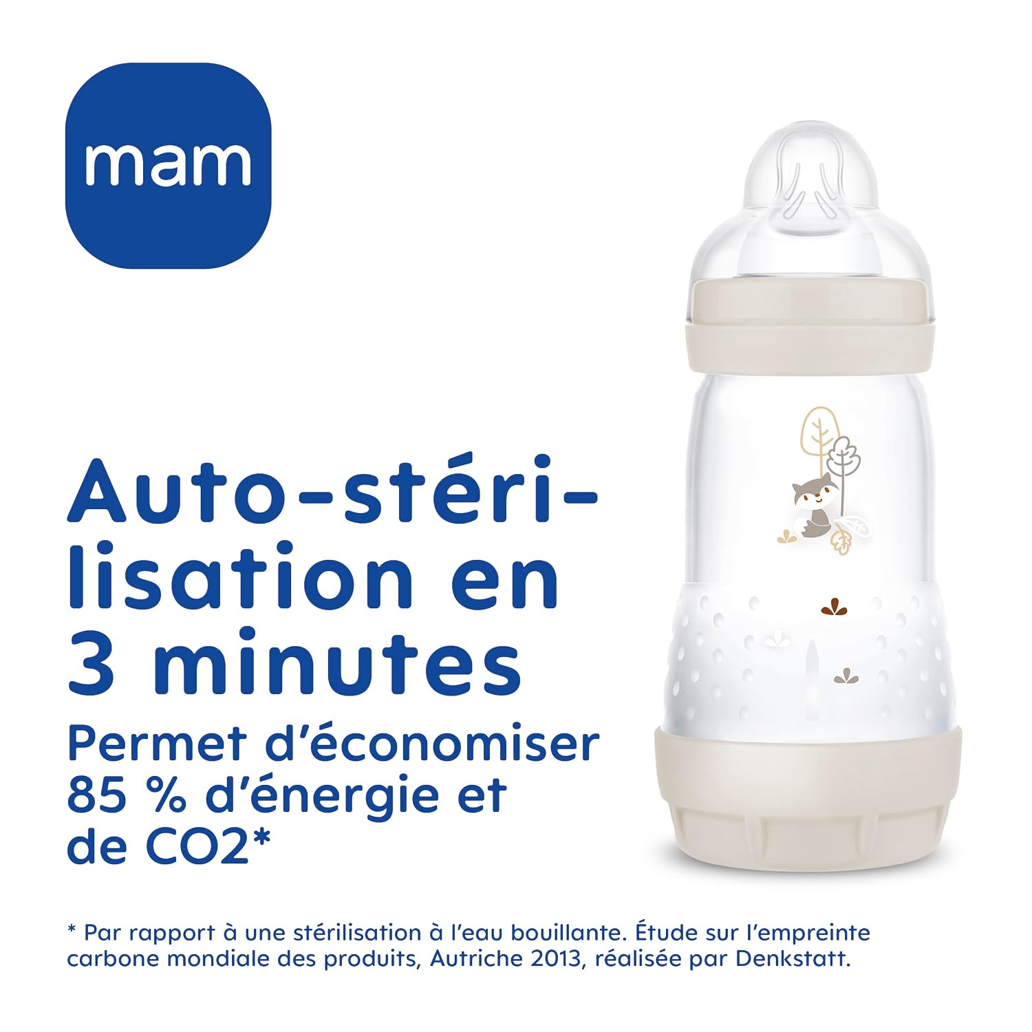 MAM Easy Start Anti-Colique — Biberon 260ml x2 Lilas/Sable – Image 7
