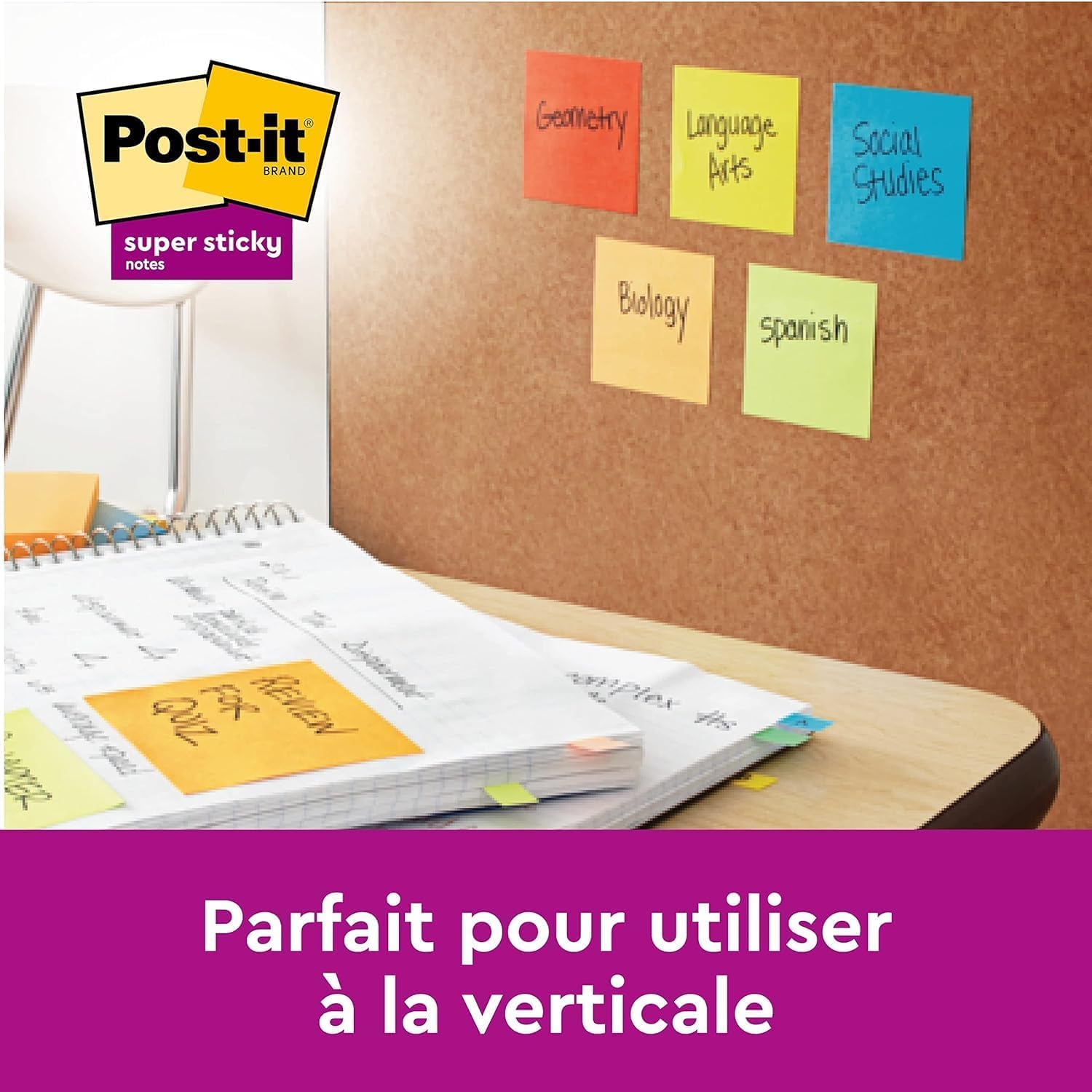 POST-IT Super Sticky — Pack de 5 Blocs 76 x 76 mm – Image 48