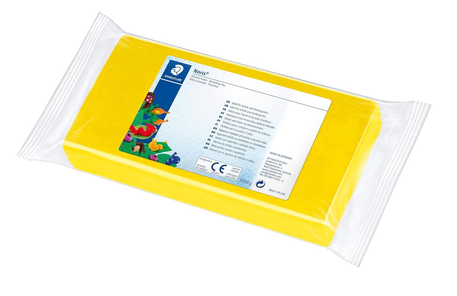 STAEDTLER — Pâte à modeler jaune