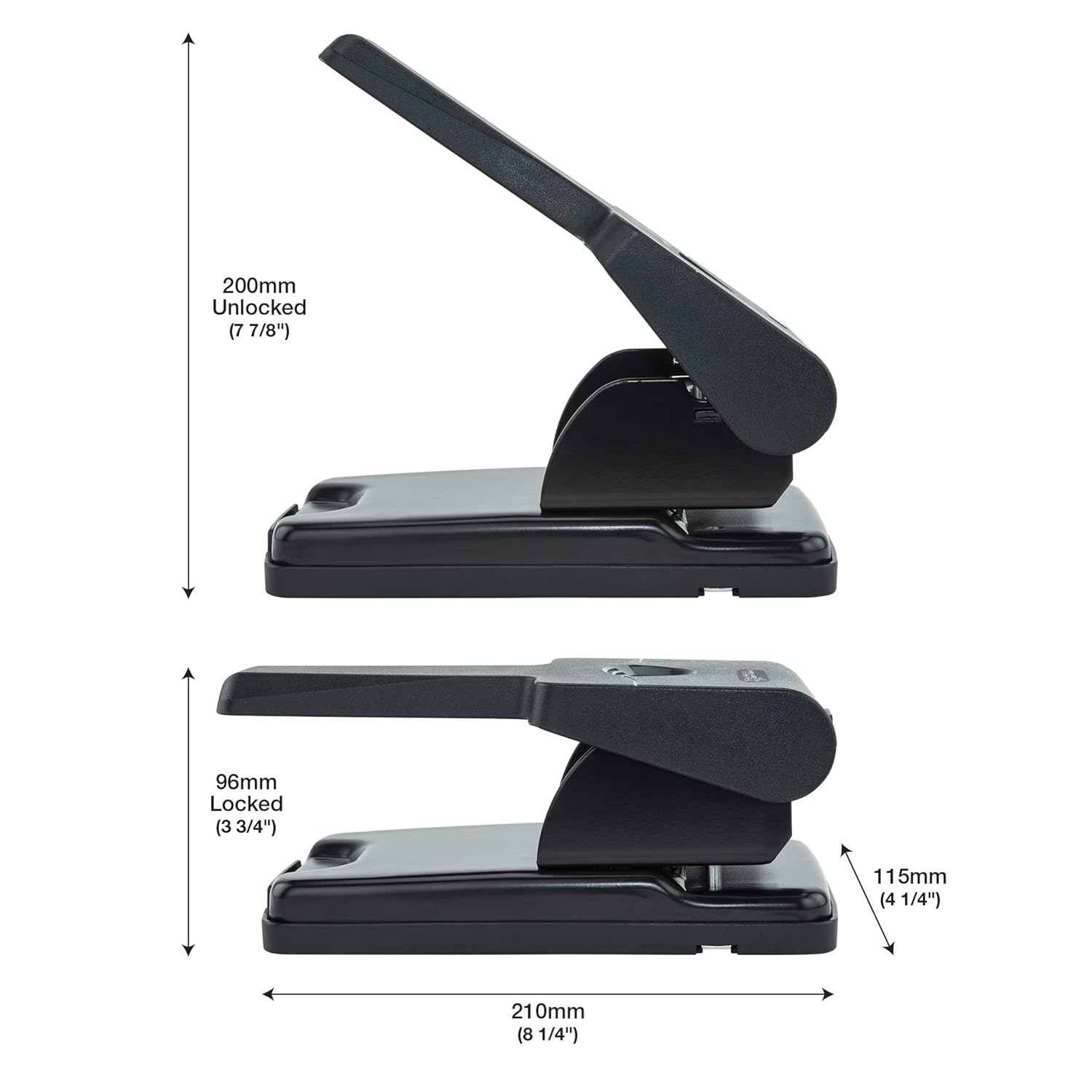 RAPESCO HD865-P — Perforatrice 2 trous grande capacité noir – Image 6
