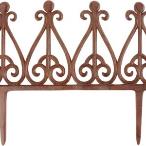 ESSCHERT DESIGN — Bordure de Jardin en Fonte Grand Modèle