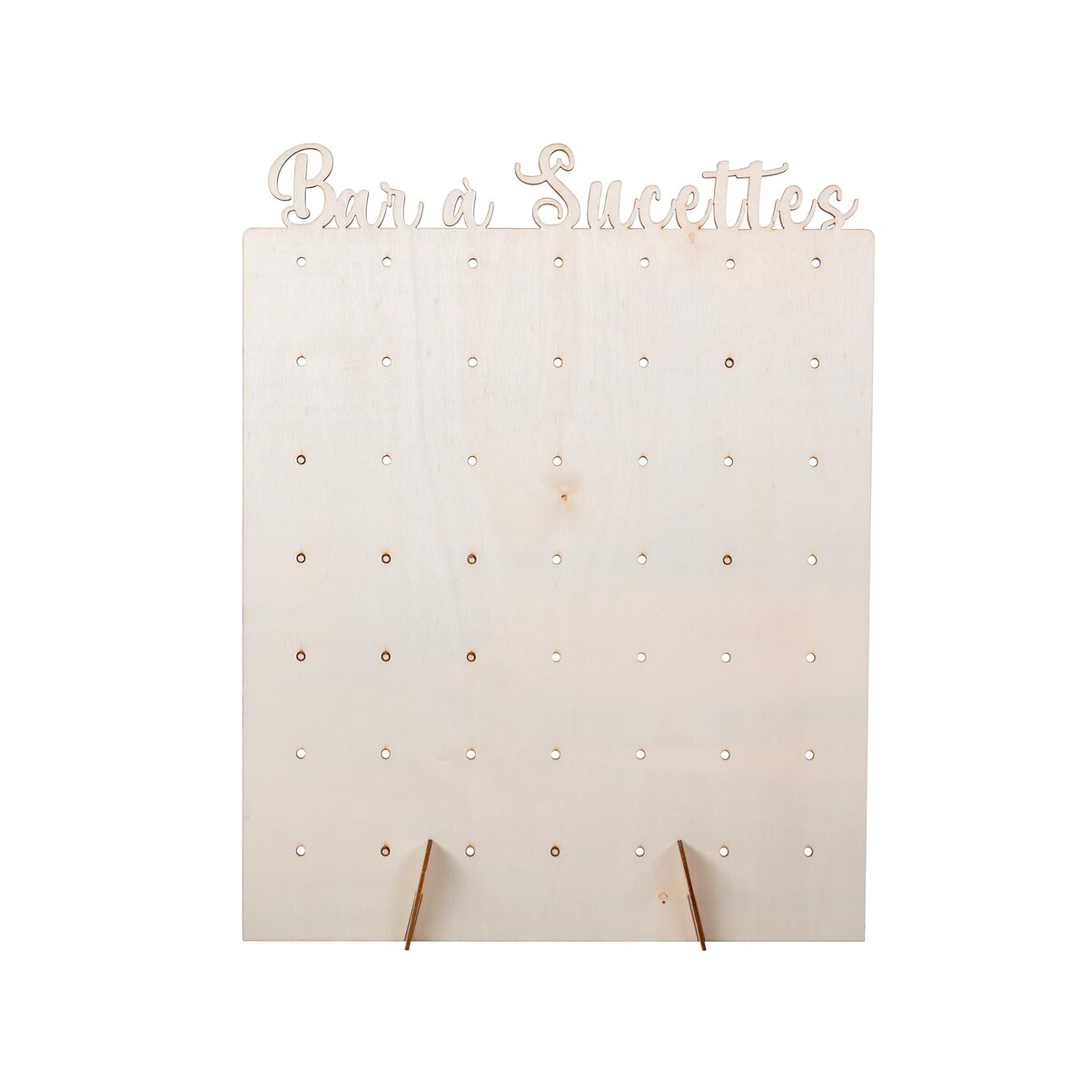 GÉNÉRIQUE — Présentoir à sucettes en bois 40 x 30 cm