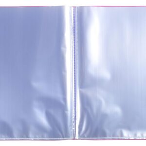 Alternative view of Exacompta - Réf. 88327E - 1 Protège-documents OPAK - 30 pochettes cristal lisse - 60 vues - pour format A4 - dimensions 24 x 32 cm - couverture en polypro semi-rigide - couleur rose