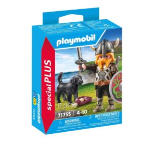 PLAYMOBIL Special Plus — Viking avec chien de garde