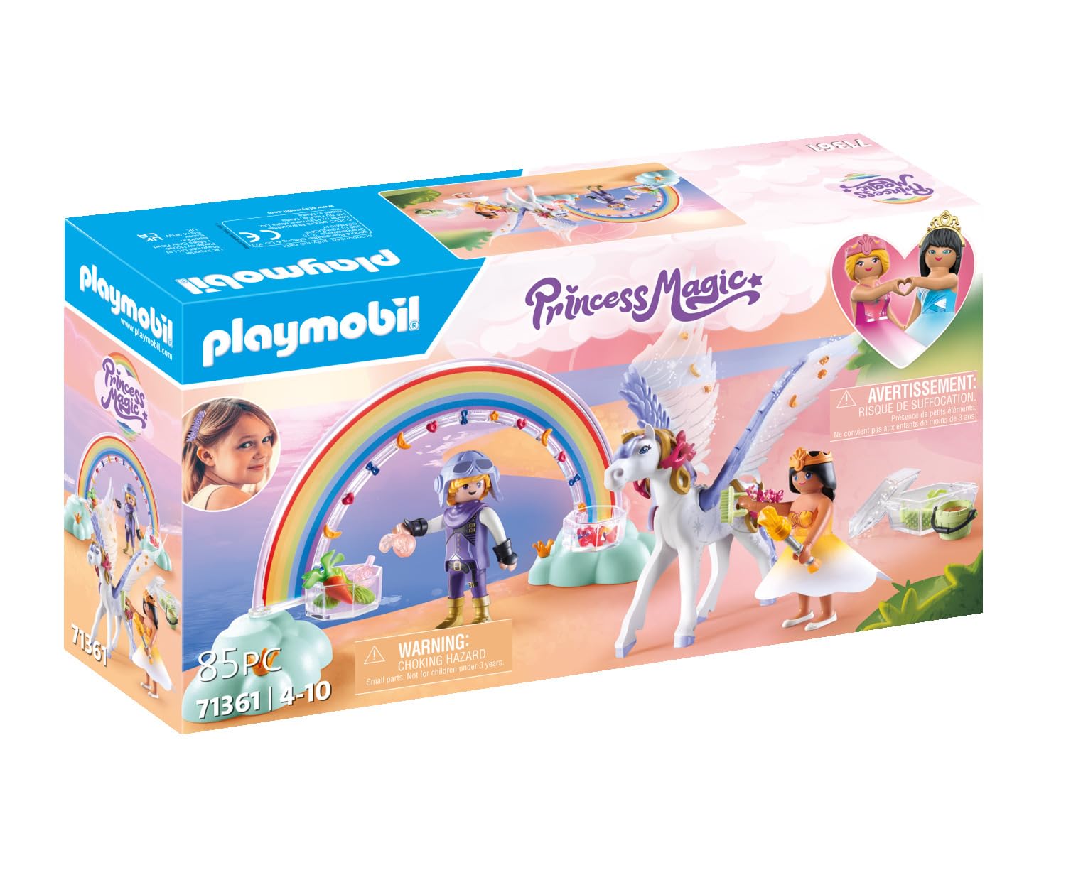 PLAYMOBIL Princess Magic 71361 — Cheval ailé à décorer – Image 27