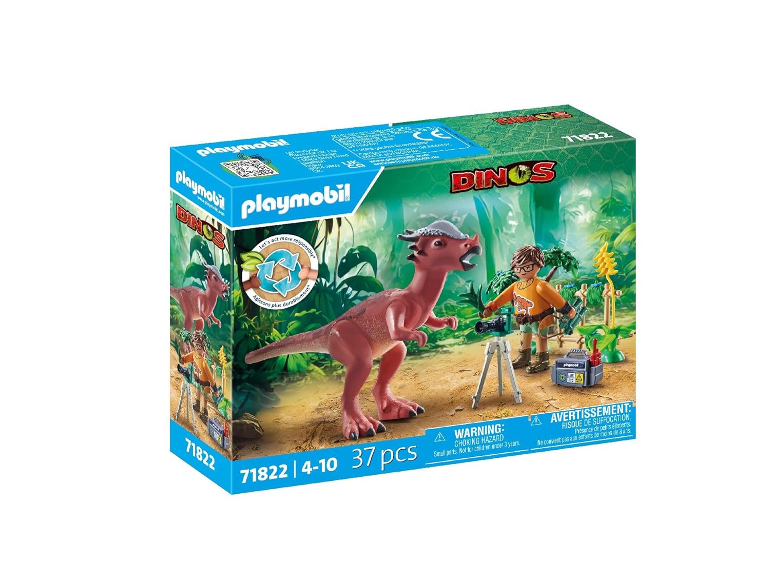 PLAYMOBIL — Stygimoloch et Chercheur avec Accessoires – Image 18
