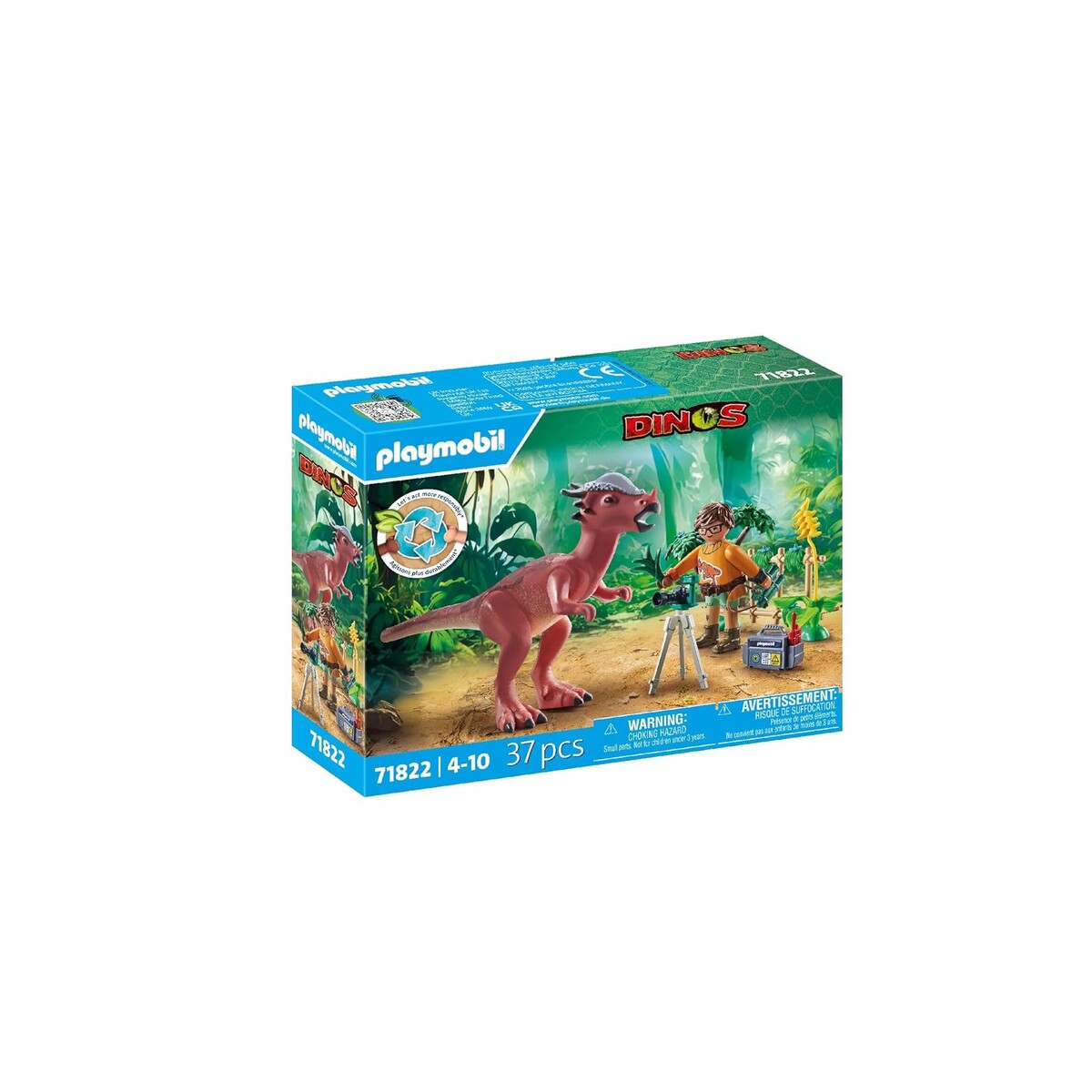 PLAYMOBIL — Stygimoloch et Chercheur avec Accessoires