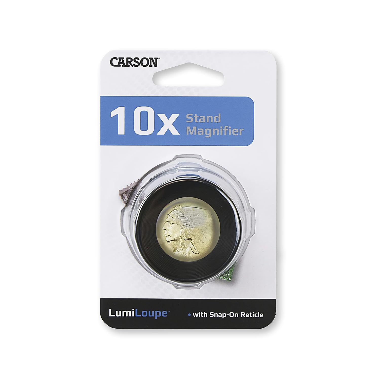 CARSON LumiLoupe — Loupe sur pied 10x avec réticule – Image 13