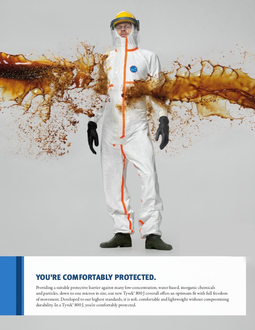 DUPONT Tyvek 800J — Combinaison de protection chimique – Image 15