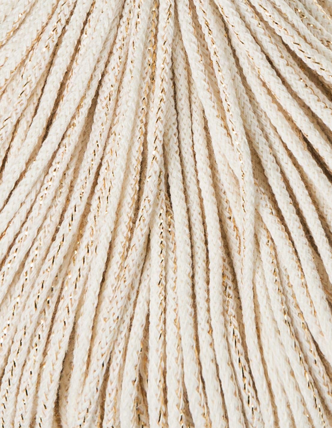 BOBBINY — Cordon macramé 3 mm 100 m doré naturel – Image 19