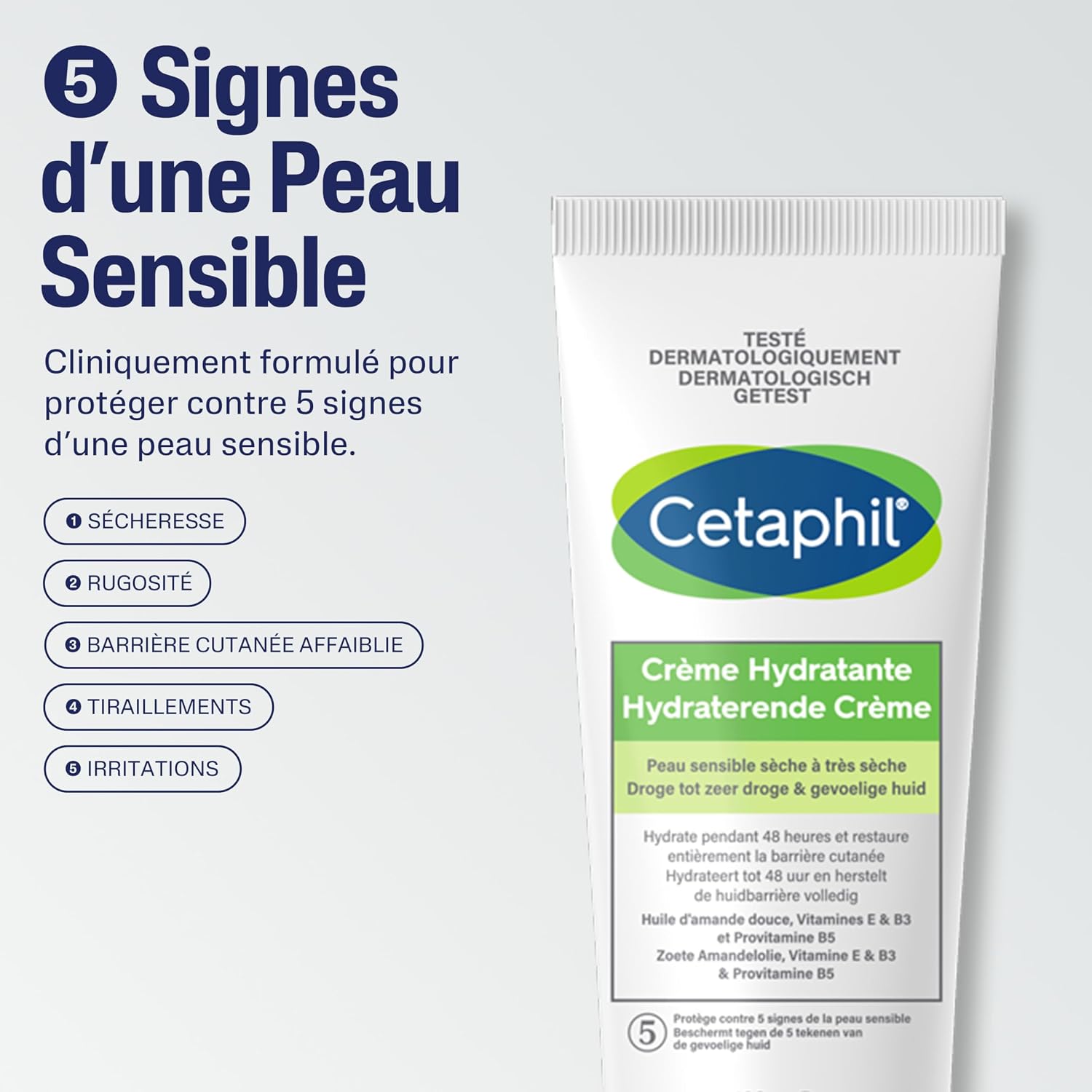 CETAPHIL — Crème Hydratante Visage et Corps 100g – Image 4