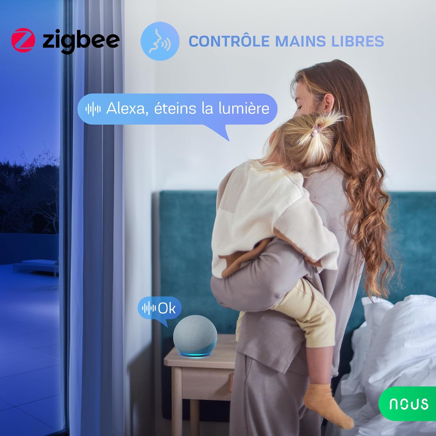 NOUS A1Z — Prise connectée ZigBee 3.0 avec mesure conso – Image 5