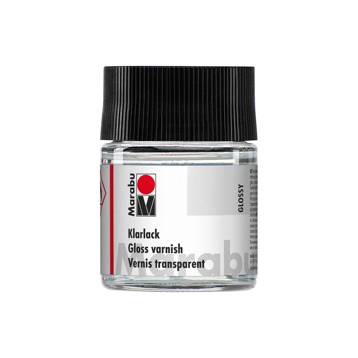 MARABU Flacon 50 ml Vernis transparent haute brillance Incolore