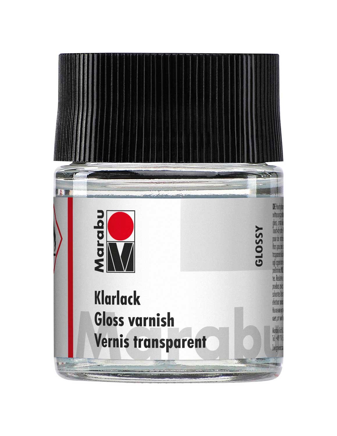 MARABU Flacon 50 ml Vernis transparent haute brillance Incolore – Image 6