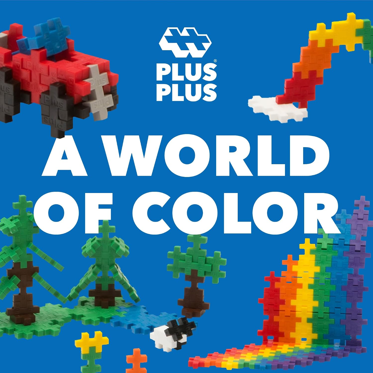 PLUS-PLUS — Boîte de 600 Pièces de Construction Basic – Image 13