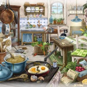 Alternative view of RAVENSBURGER Escape Puzzle — Puzzle La Cuisine du manoir 99 pièces