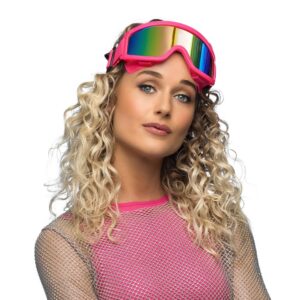 BOLAND — Lunettes de ski de déguisement rose fluo