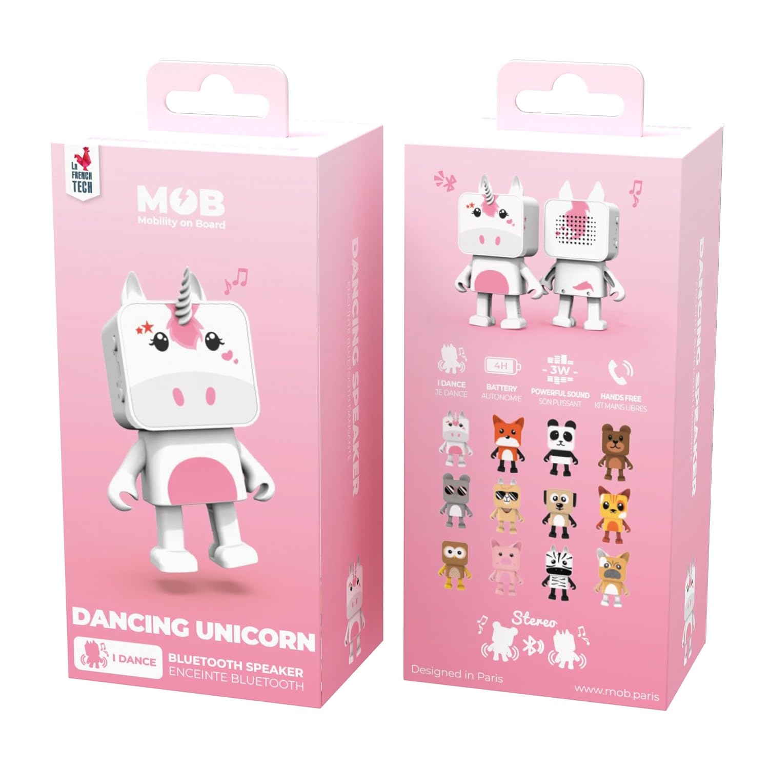 MOBILITY ON BOARD — Enceinte Bluetooth Dansante Licorne 3W – Image 6