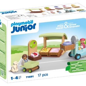Alternative view of PLAYMOBIL Junior 71691 — Étal de Fruits et Légumes Bio