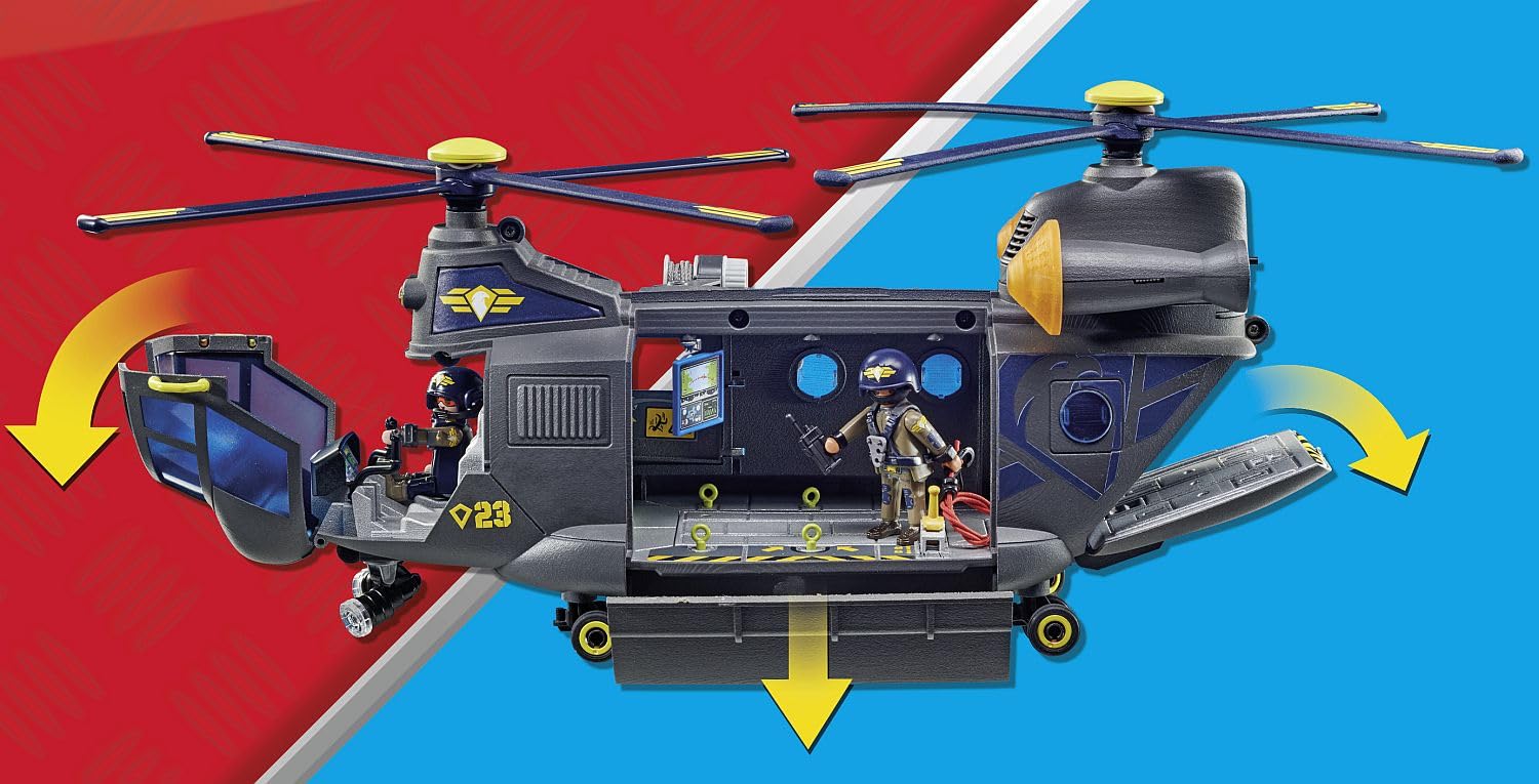 PLAYMOBIL City Action 71149 — Hélicoptère Forces spéciales – Image 5