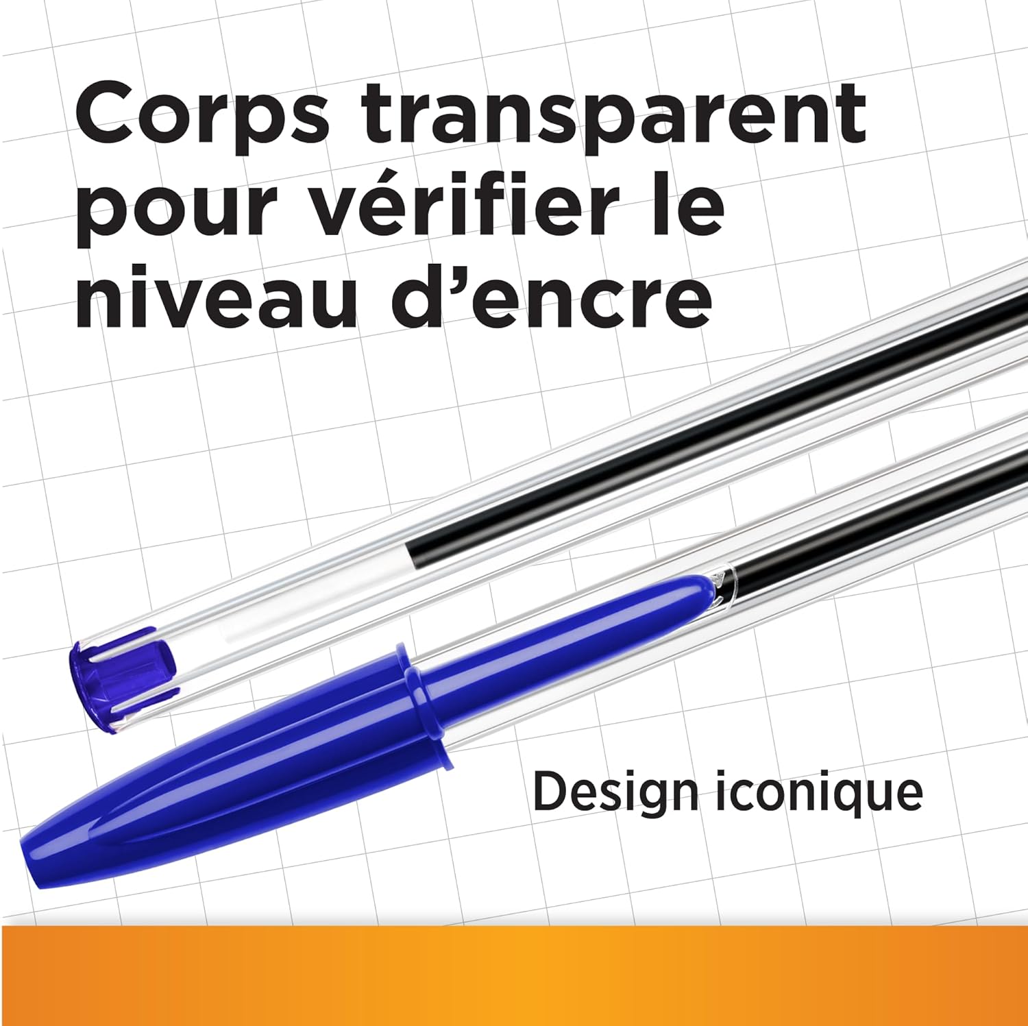BIC Cristal Original — Boîte de 50 Stylos-Bille verts – Image 16