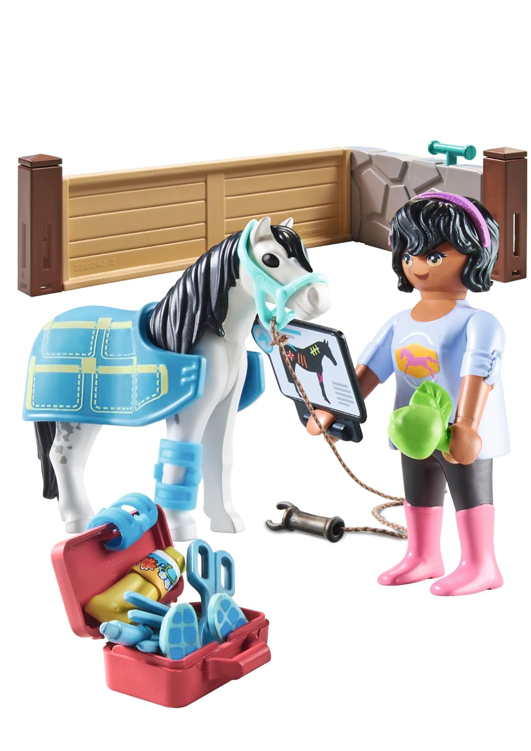 PLAYMOBIL Horses of Waterfall — Thérapeute et cheval – Image 55