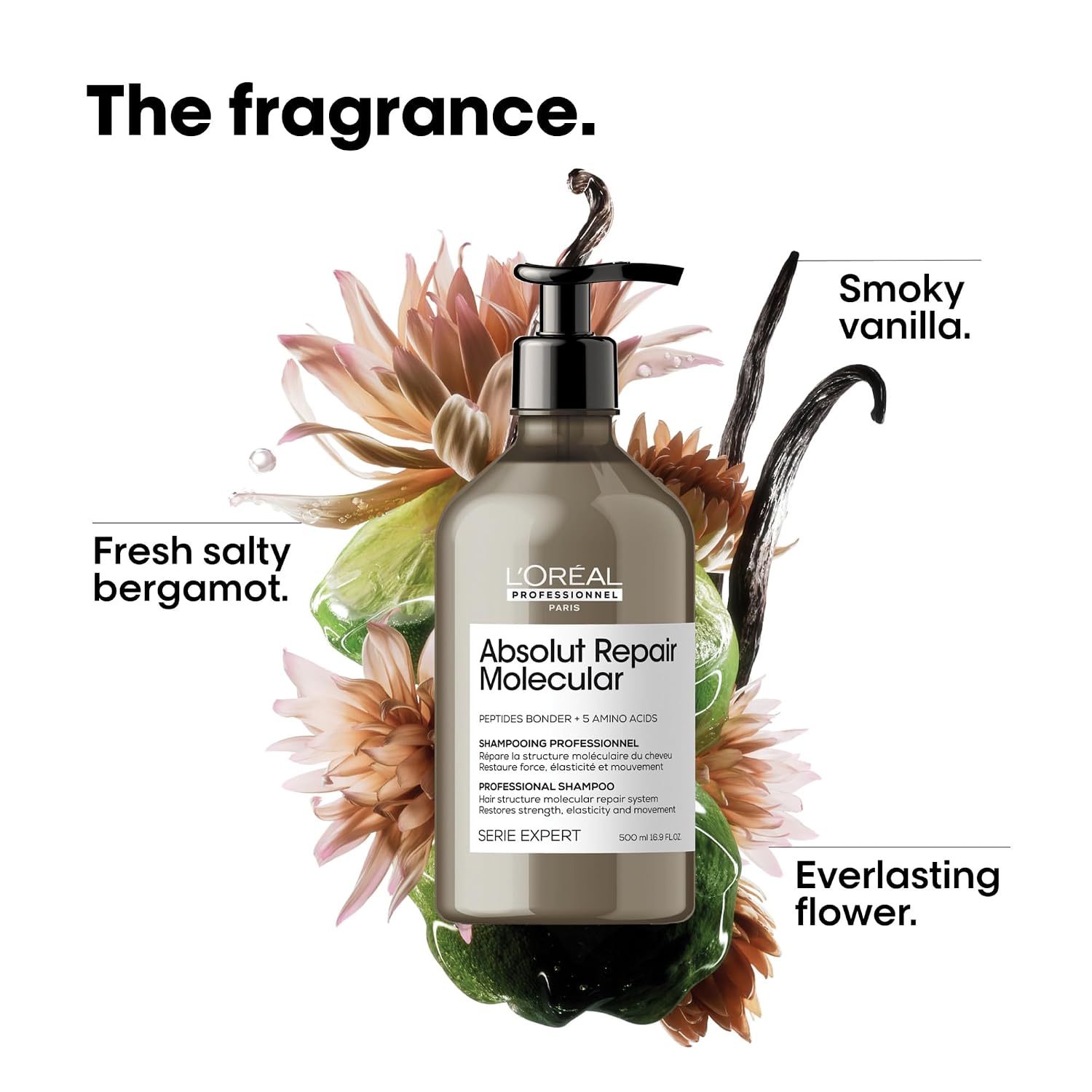 L'OREAL PROFESSIONNEL Absolut Repair Molecular — shampoing 500 ml – Image 5