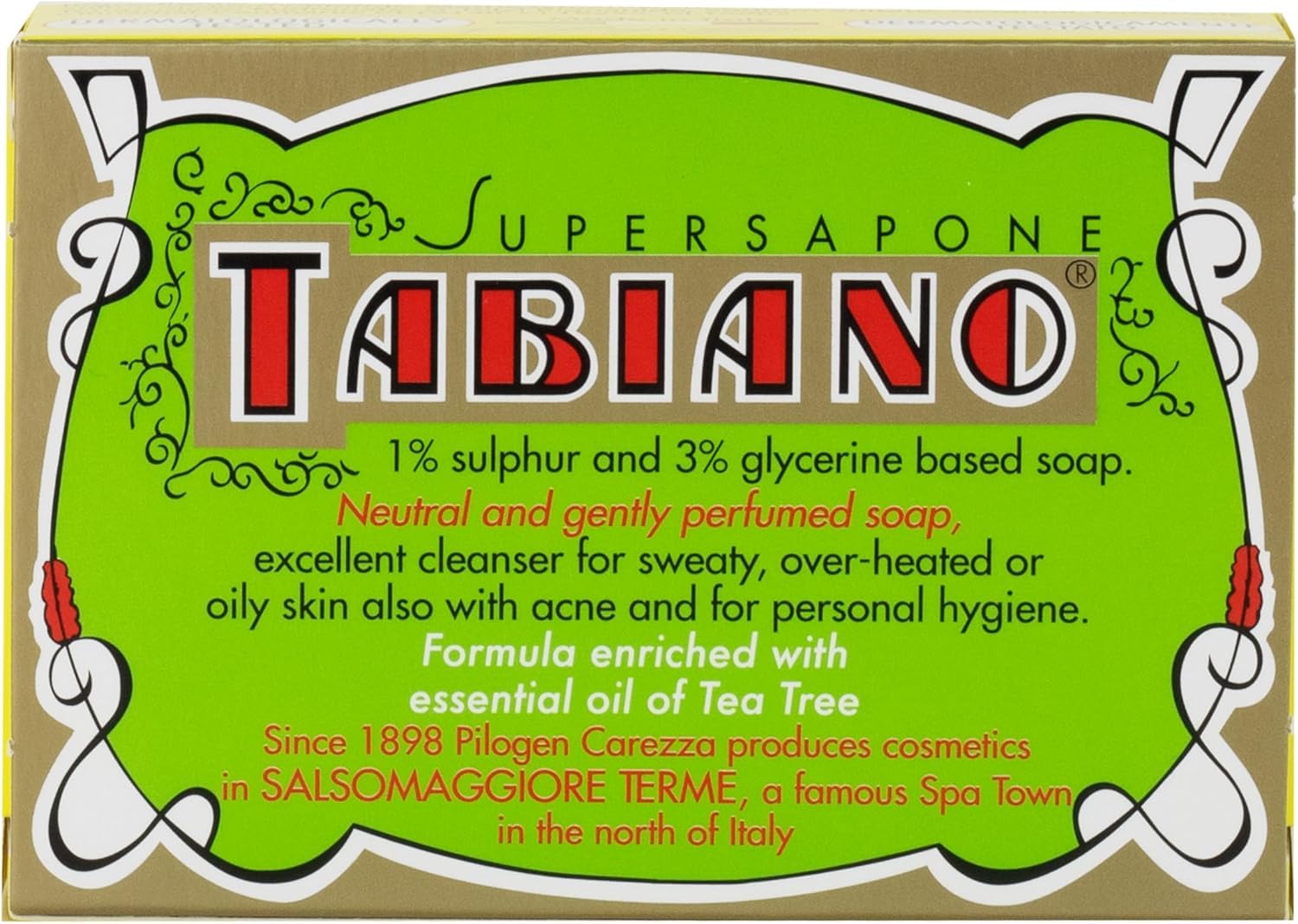 TABIANO — Savon au Soufre 1% et Glycérine 3% – Image 2