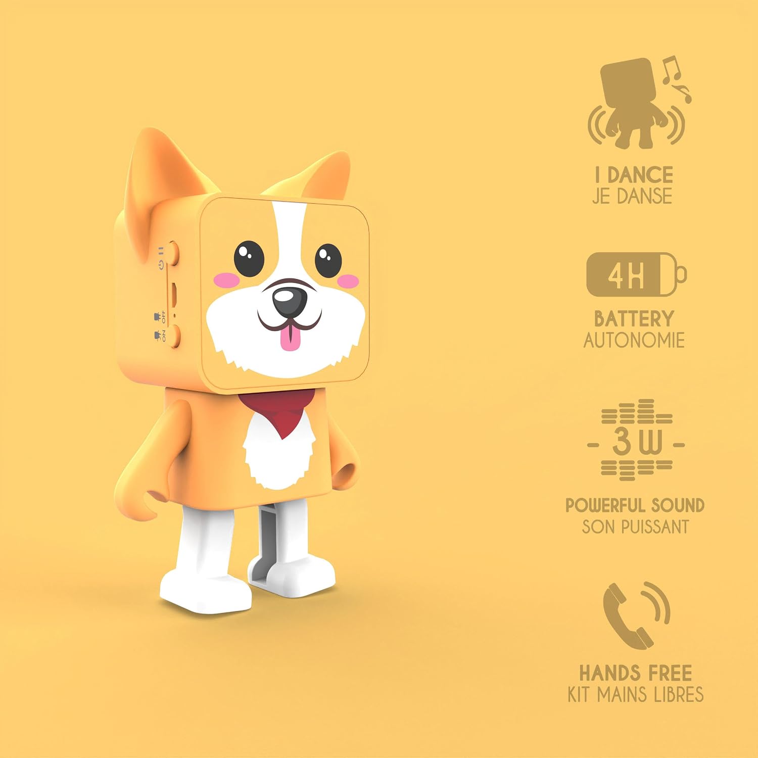 MOBILITY ON BOARD — Enceinte Bluetooth Dansante Corgi – Image 4