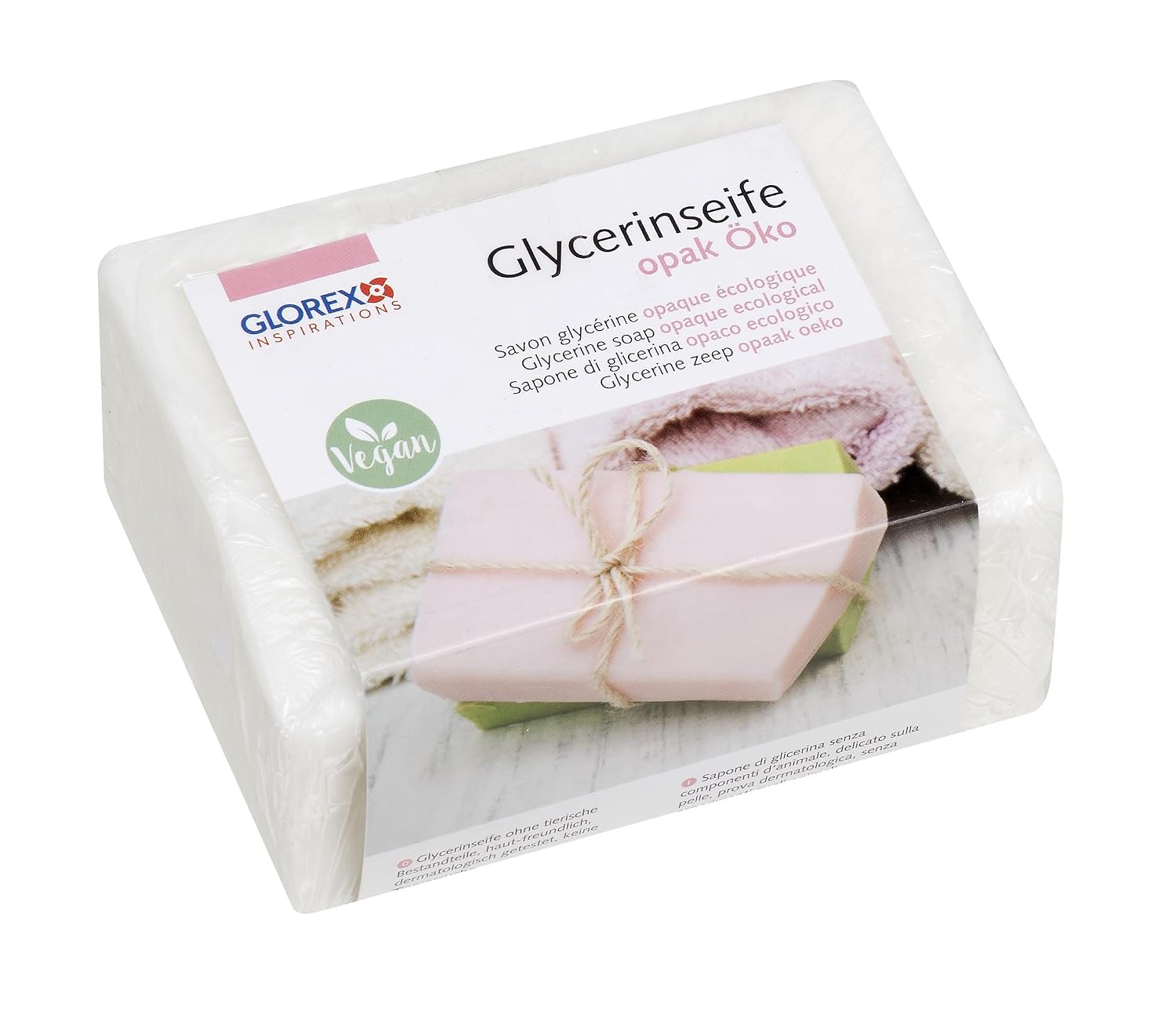 GLOREX — Savon de glycérine opaque 500 g