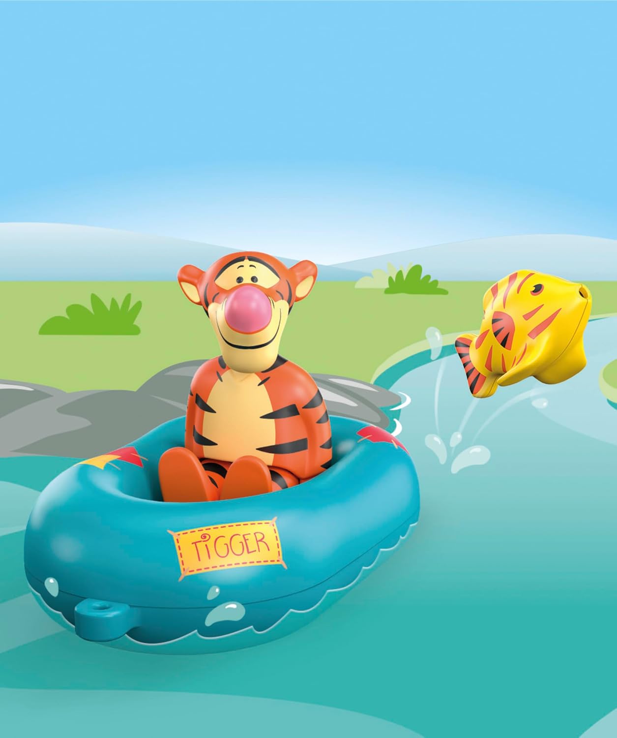 PLAYMOBIL Junior Disney 71704 — Tigrou avec canot flottant – Image 5