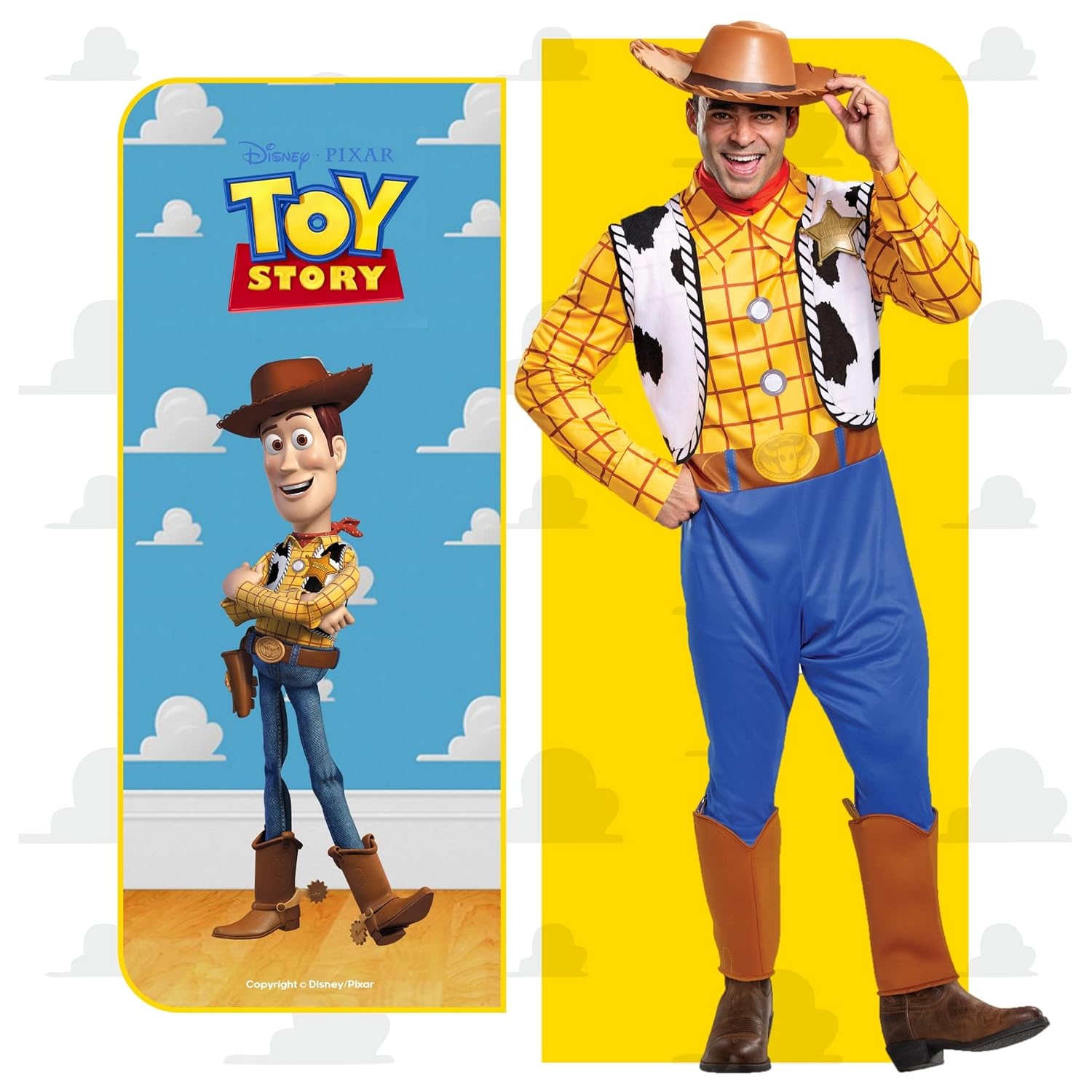 DISGUISE Disney — Déguisement Woody Adulte XL – Image 27