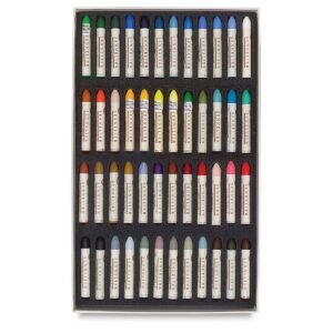 SENNELIER — Lot de 48 Pastels à l’Huile multicolores