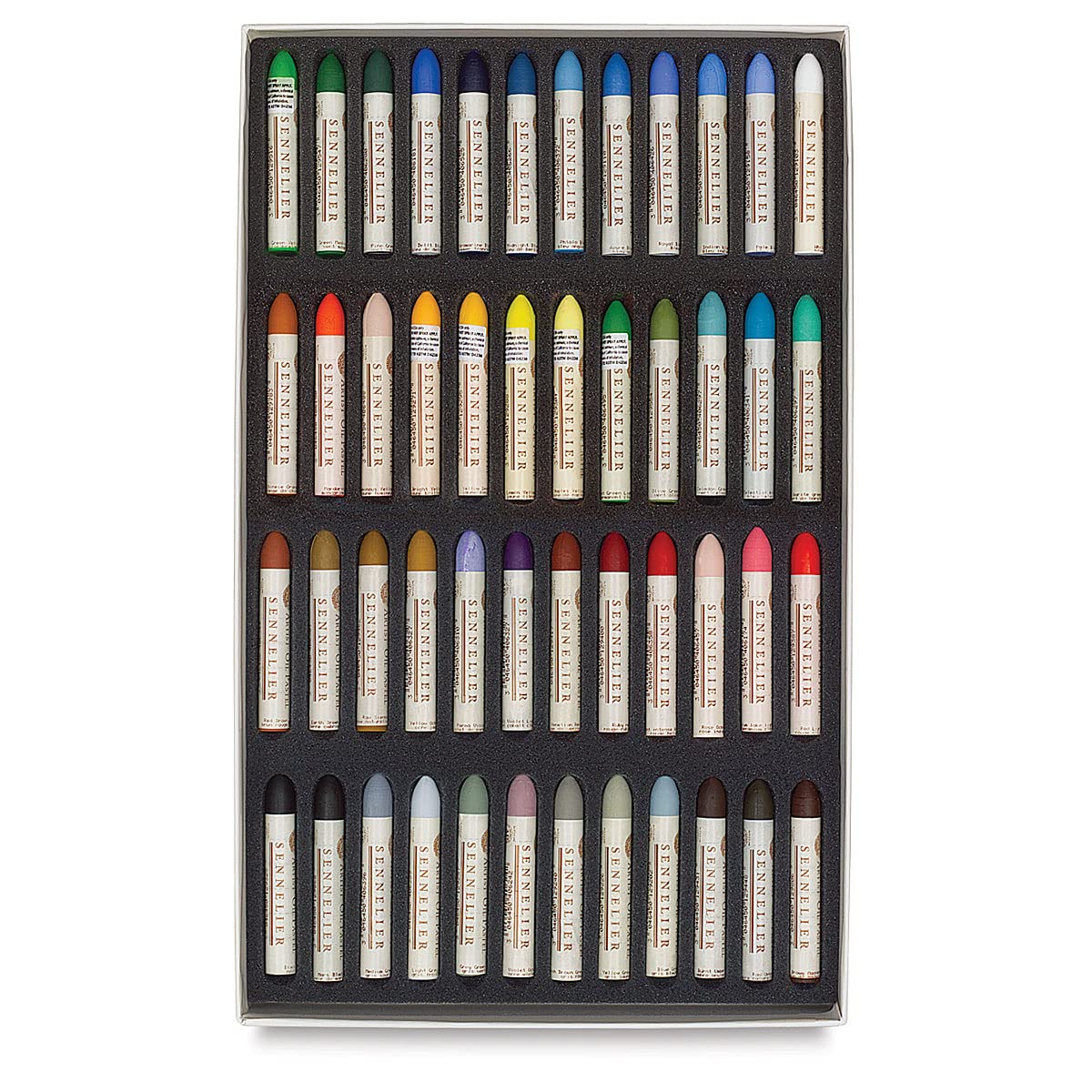 SENNELIER — Lot de 48 Pastels à l’Huile multicolores