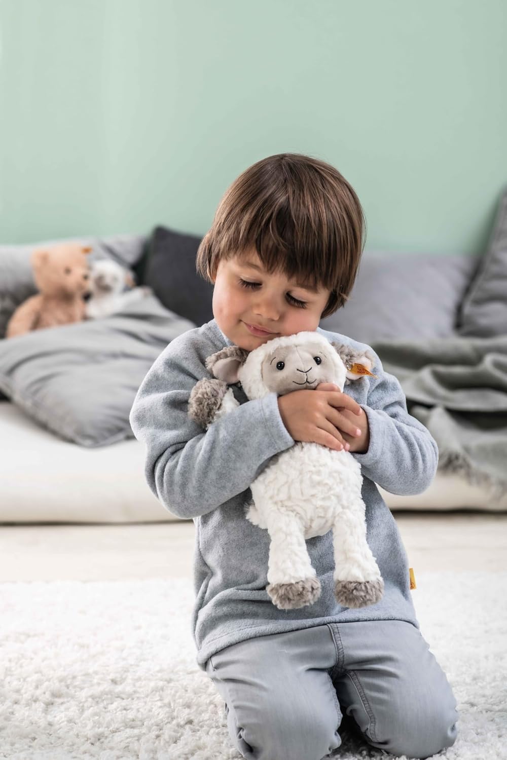 STEIFF Soft Cuddly Friends — Agneau Lita 30 cm – Image 2