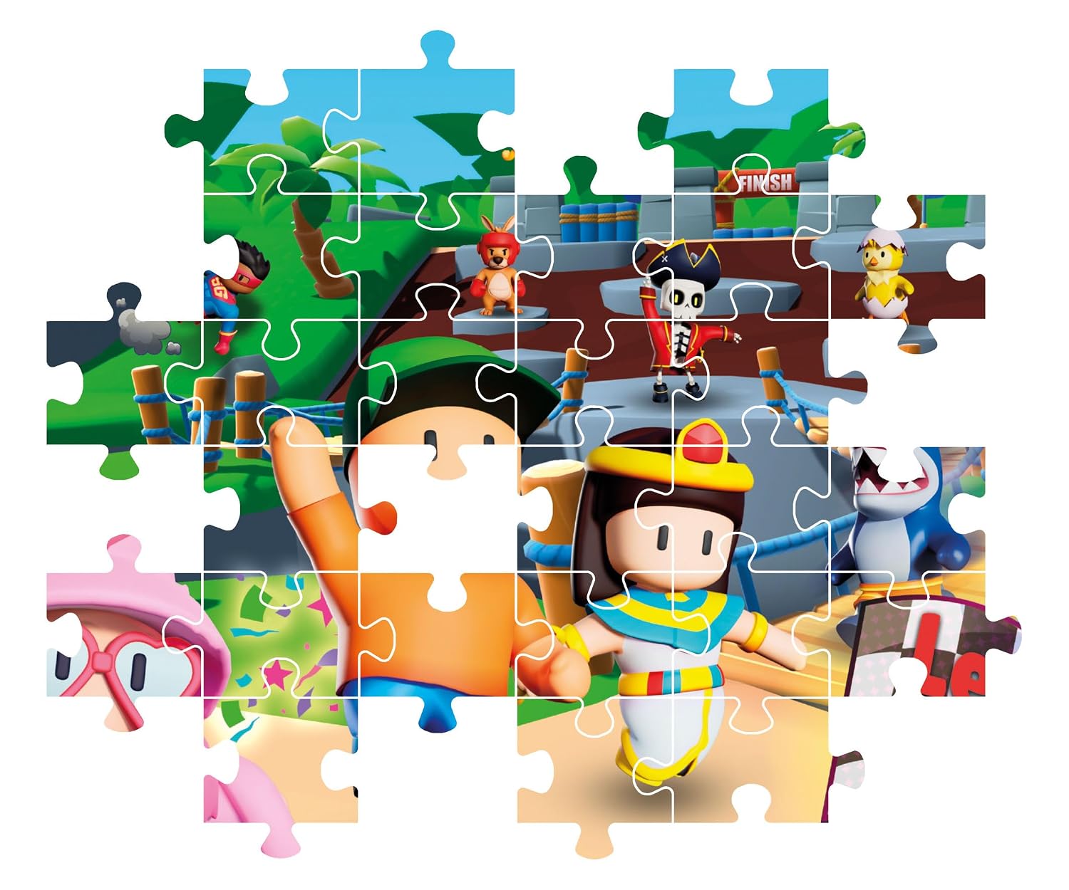 CLEMENTONI Stumble Guys — Puzzle enfants 180 pièces – Image 14