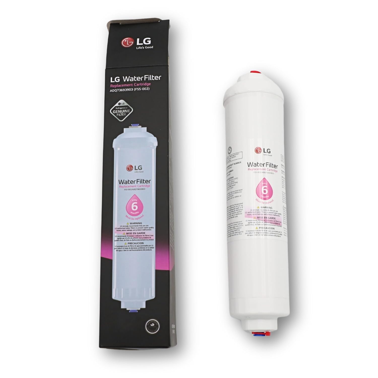 LG — Filtre à eau d'origine pour réfrigérateur/congélateur – Image 6