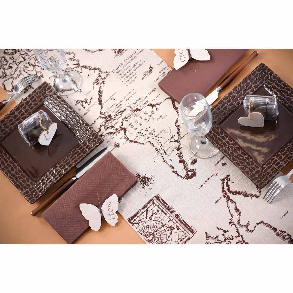 SANTEX — Chemin de table en coton 60 x 282 cm – Image 6