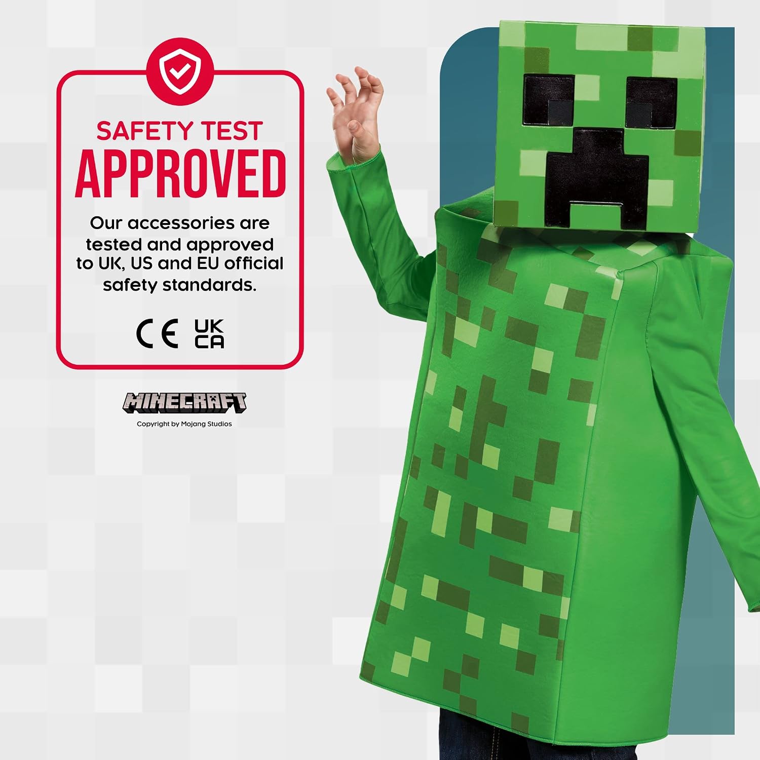 MINECRAFT — Déguisement Creeper Classique Enfant Taille M – Image 11