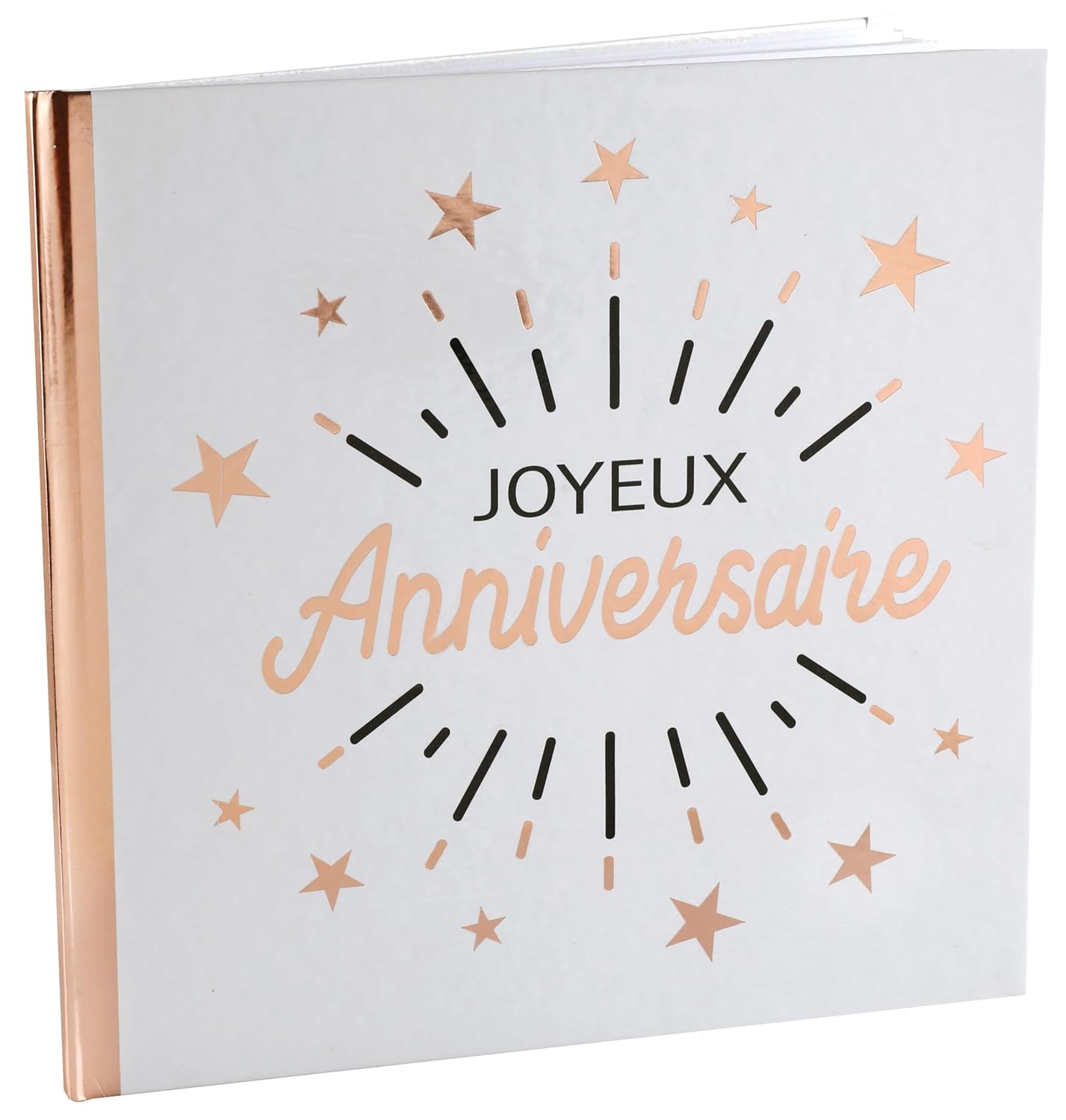SANTEX — Livre d'or Joyeux Anniversaire Blanc/Rose Gold – Image 9