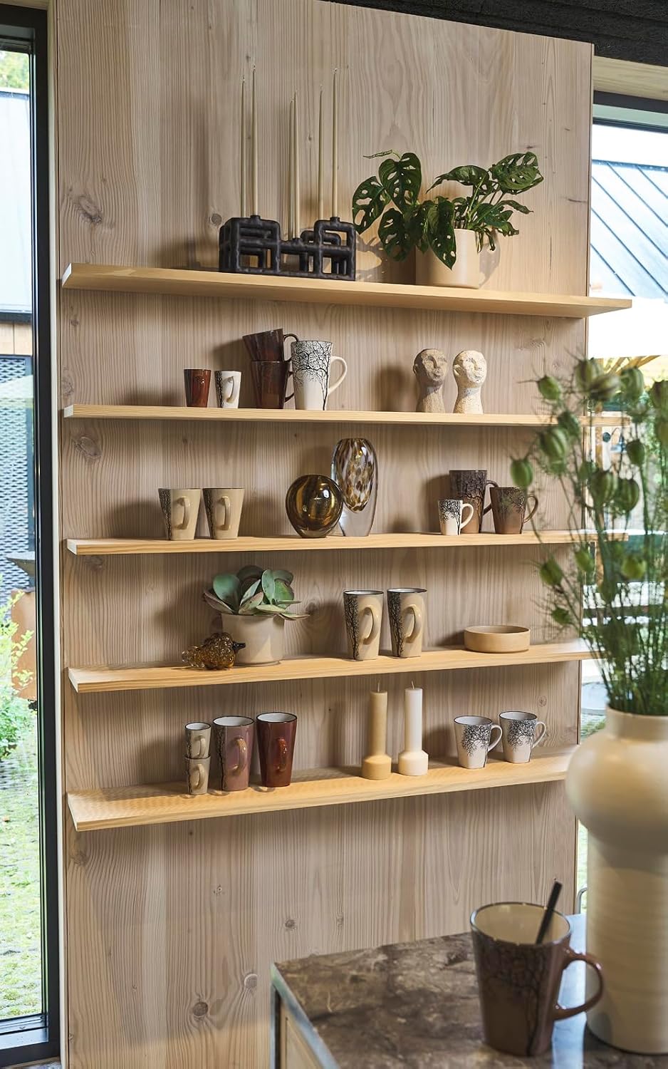 VILLA COLLECTION Hela — Mug en grès 35 cl ambre – Image 2