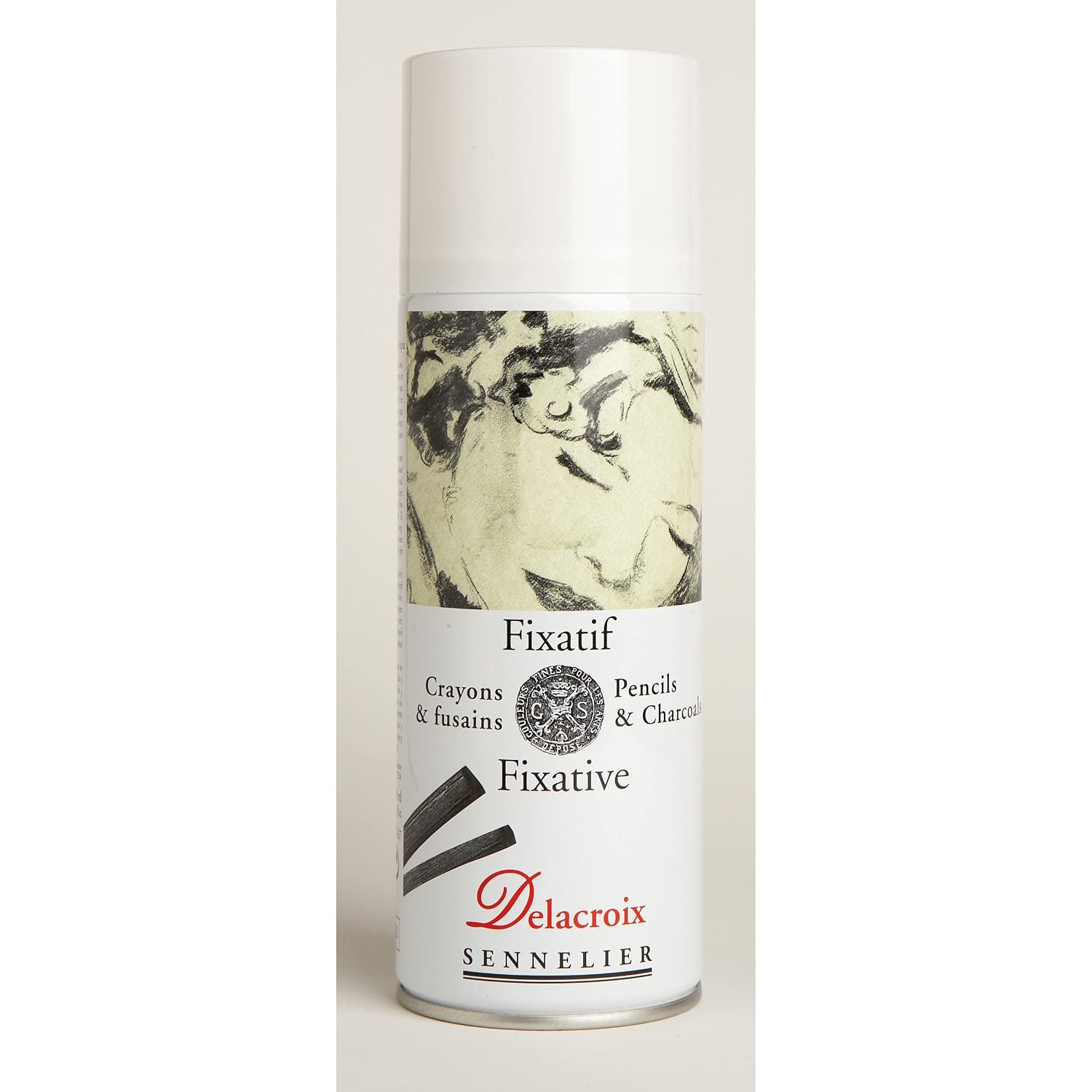 DELACROIX — Fixatif crayon et fusain 400 ml