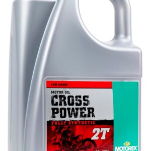 Alternative view of MOTOREX Cross Power 2T — Huile moteur 4L 100% synthétique
