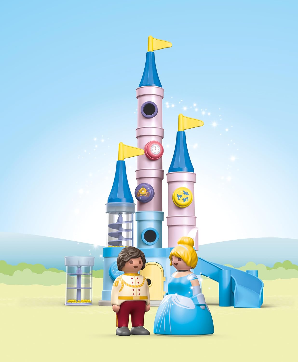 PLAYMOBIL Junior Disney — Château de Cendrillon avec toboggan – Image 12