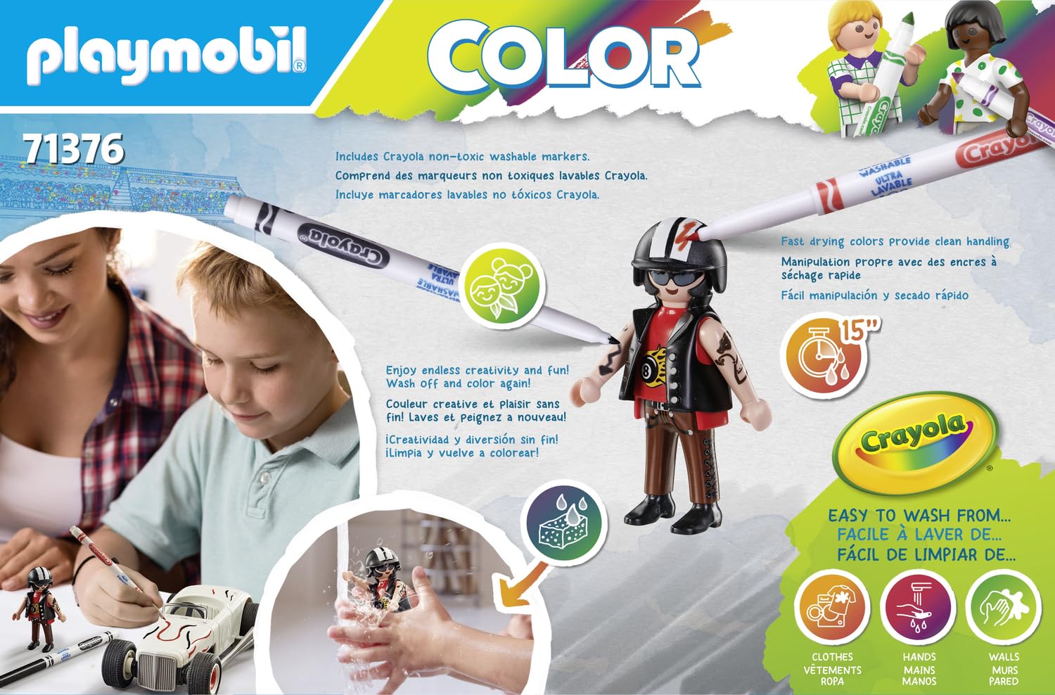 PLAYMOBIL Color 71376 — Voiture de Course à colorier – Image 6
