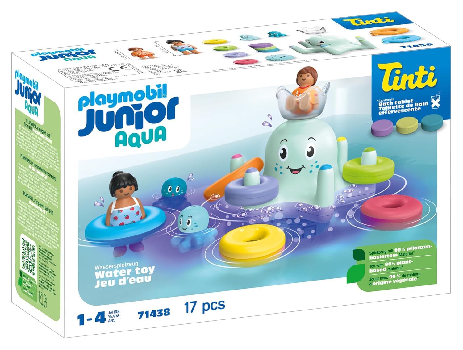 PLAYMOBIL Junior Aqua & Tinti — Manège Pieuvre géante – Image 2